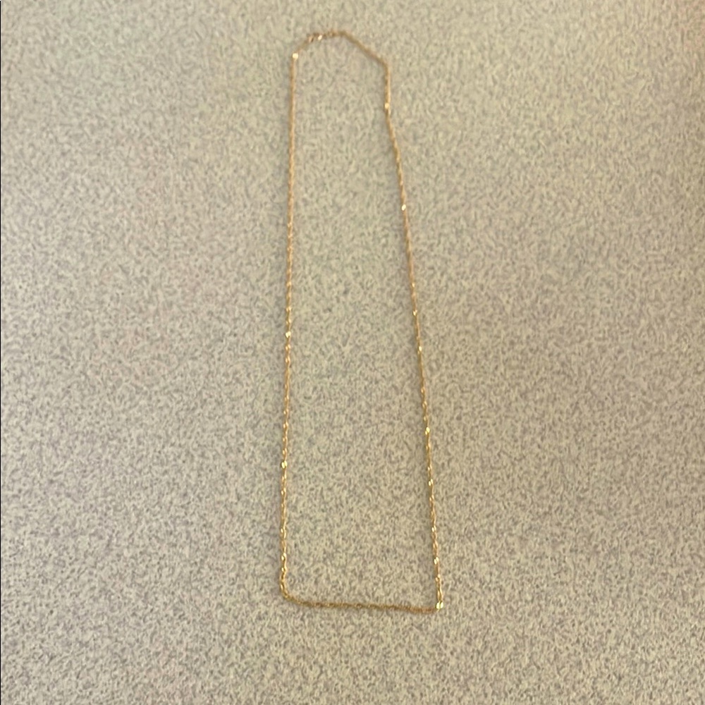 10k Singapore Gold Necklace